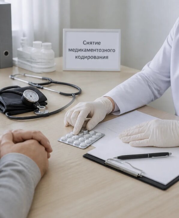 Снятие медикаментозного кодирования в Шелехове от 5358 р. | Медзона